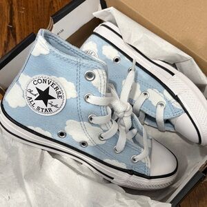 Converse Kids' Sky Blue Cloud high tops
